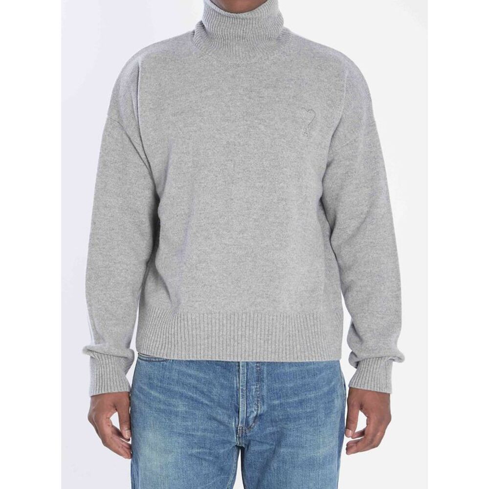 Ami Paris Men Ami De Coeur Turtleneck